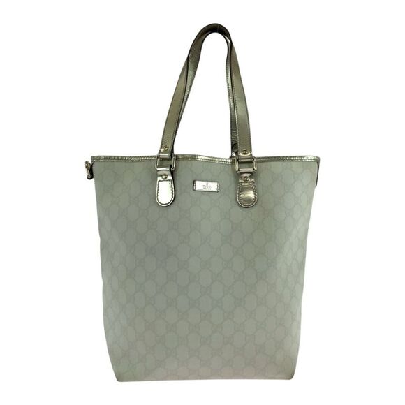 Gucci GG Supreme Canvas Tote Shoulder Bag - Picture 1 of 10